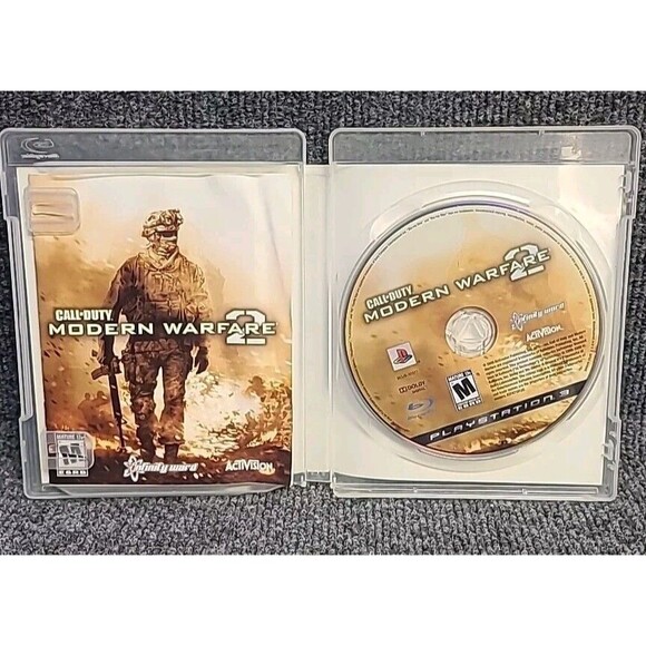 PS3 Call of Duty: Modern Warfare 2 (PlayStation 3, 2009) Complete Tested - Picture 3 of 4